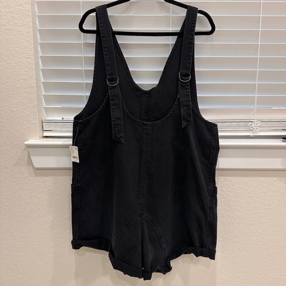 NEW We The Free High Roller Shortall Black True North Relaxed Oversized Boho M‎ - Picture 5 of 6